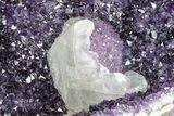 41" Multi-Window Amethyst Geode on Metal Stand - One Of A Kind! - #199980-10